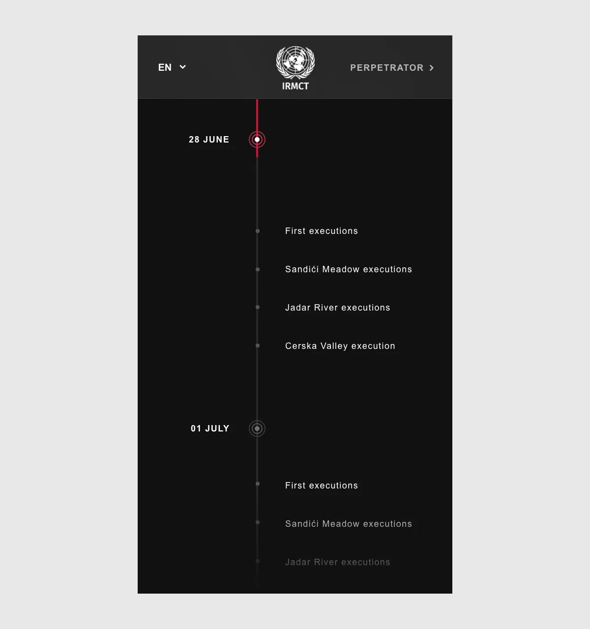 united nations web development project