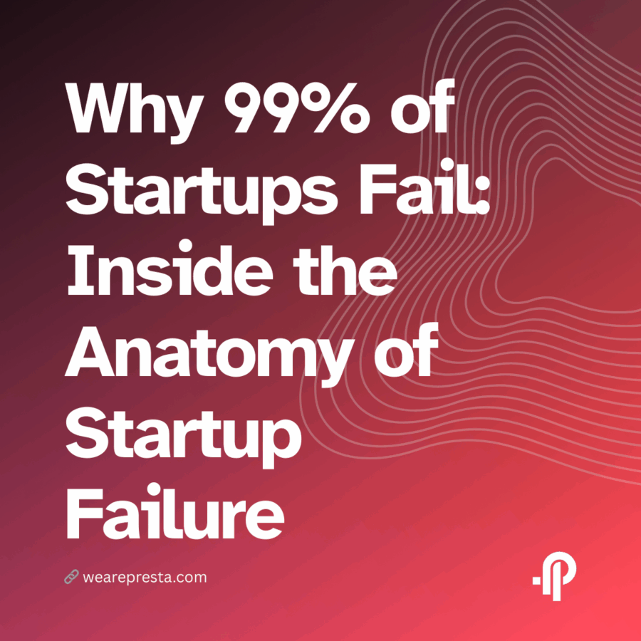 Why 99% of Startups Fail Inside the Anatomy of Startup Failure