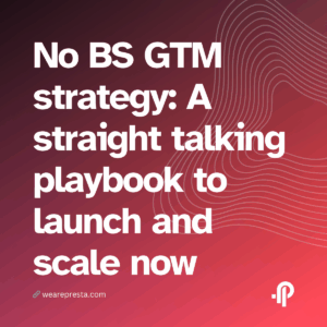 No BS Go-to-market strategy A straight-talking playbook to launch and scale now