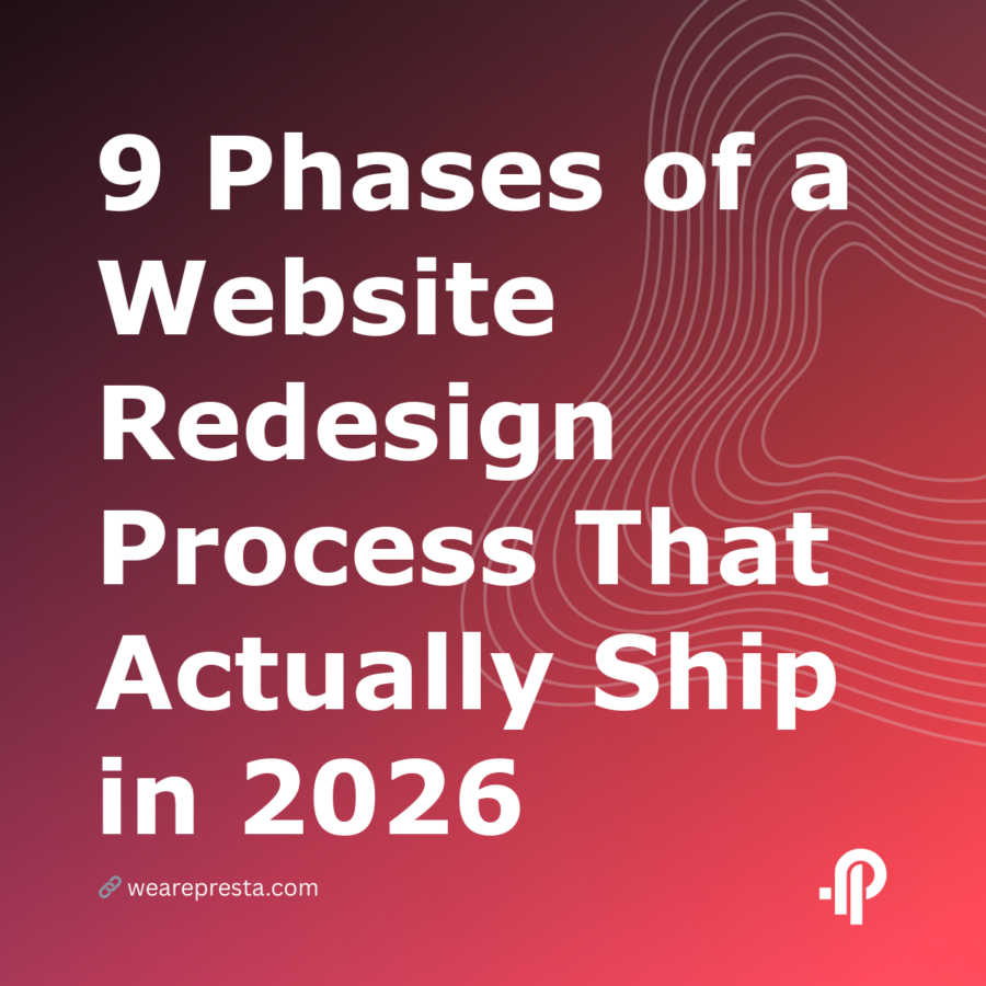 9 Phases of a Website Redesign Process That Actually Ship in 2026