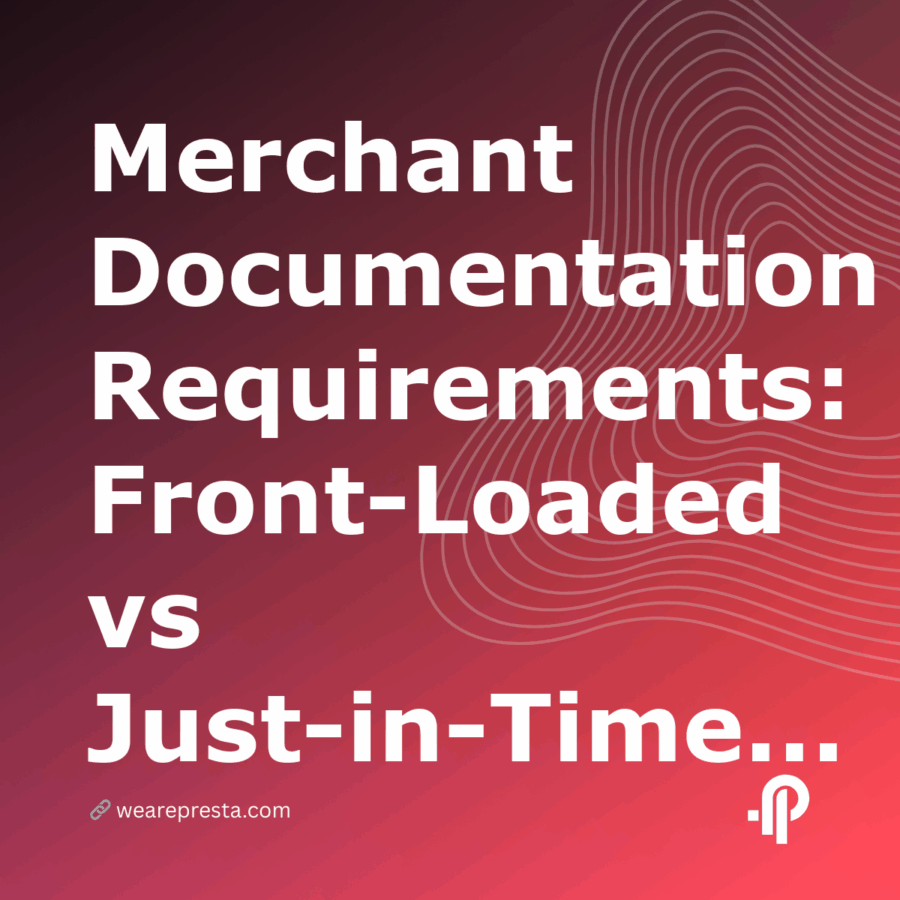 Merchant Documentation Requirements: FrontLoaded vs JustinTime for UCP Readiness in 2026