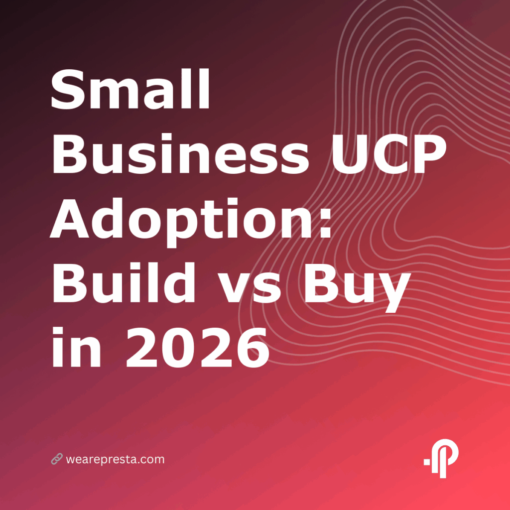 Small Business UCP Adoption: Build vs Buy in 2026