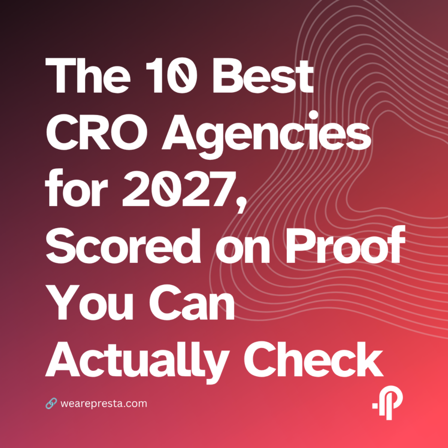 The 10 Best CRO Agencies for 2027, Scored on Proof You Can Actually Check