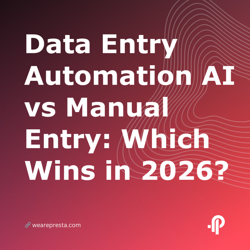 Data Entry Automation AI vs Manual Entry: Which Wins in 2026?